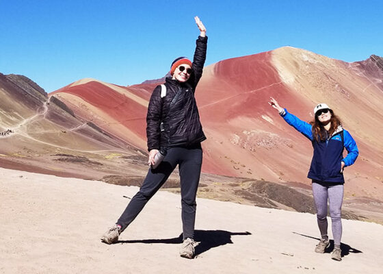 Rainbow Mountain Trek Peru 1D