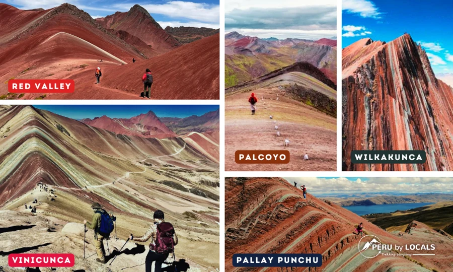 Rainbow Mountains in Cusco